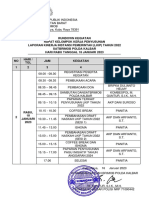 Rundown Kegiatan