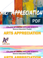 Keep Accelerating to Appreciate Arts