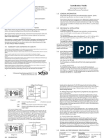 Setra Model 264 Operating Instructions