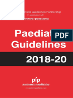 Paediatric Guidelines 2018-2020 (2018)