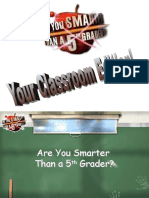 Are You Smarter Than 5th Grader Template