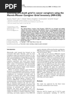 Brief Grief Questionnaire (BGQ) | PDF