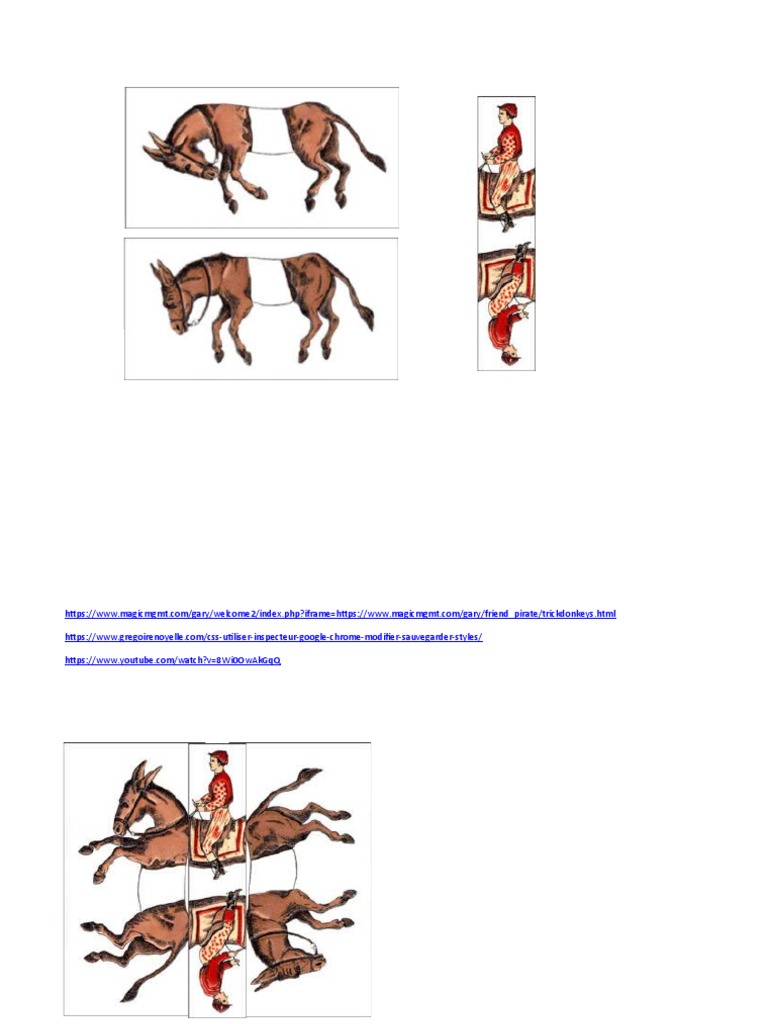Trick Donkeys | PDF