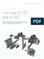 Plug LX-15T and LX-30T Liquefaction Pproducts