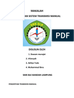 Perawatan Sistem Transmisi Manual