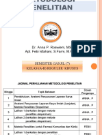 ANATOMI KARYA ILMIAH Dan Metode Penelitian 2021 Fix