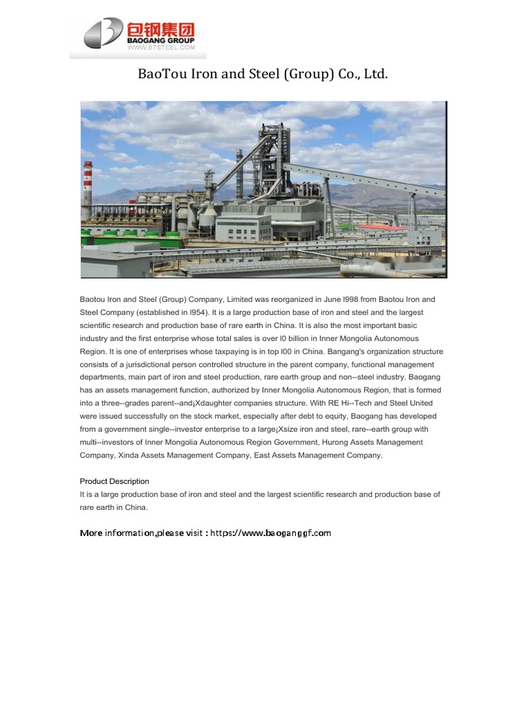 Raw Material Company Profile PDF Business Economies