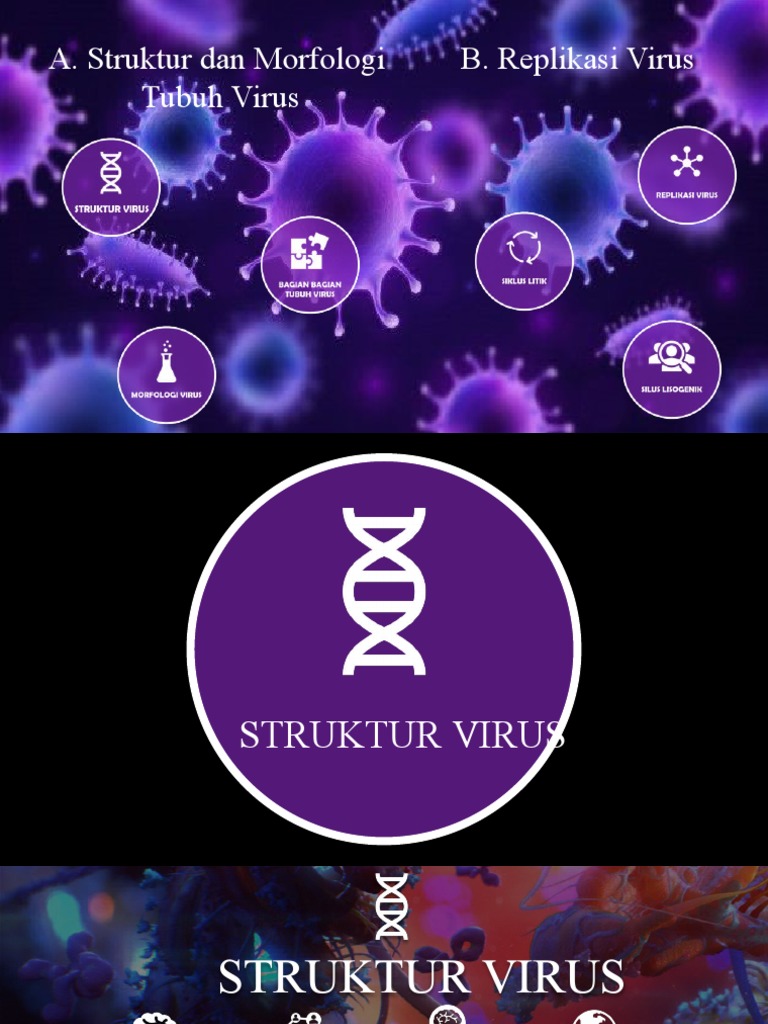 Struktur dan Replikasi Virus Aseluler | PDF | Sains & Matematika