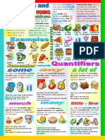 Quantifiers Many Much A Lot of Some Any