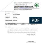 Hasil Pemeriksaan Sars Antigen