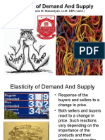 3 Elasticity of Demand and Supply