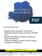 4 Basic Concepts of Stocks and Bonds 1