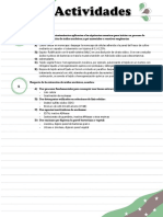 Actividades 1 y 2 Tema 3 Biología Molecular