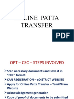 Online Patta Transfer