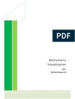 Bathimetry Visualization Using ArcView33