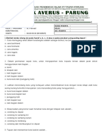 cadangan soal dan kunci PTS PJOK Kelas 11 SEM 1 yapita