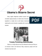 Obama's Bizarre Secret