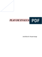 Plan de Evaluare Pascal George