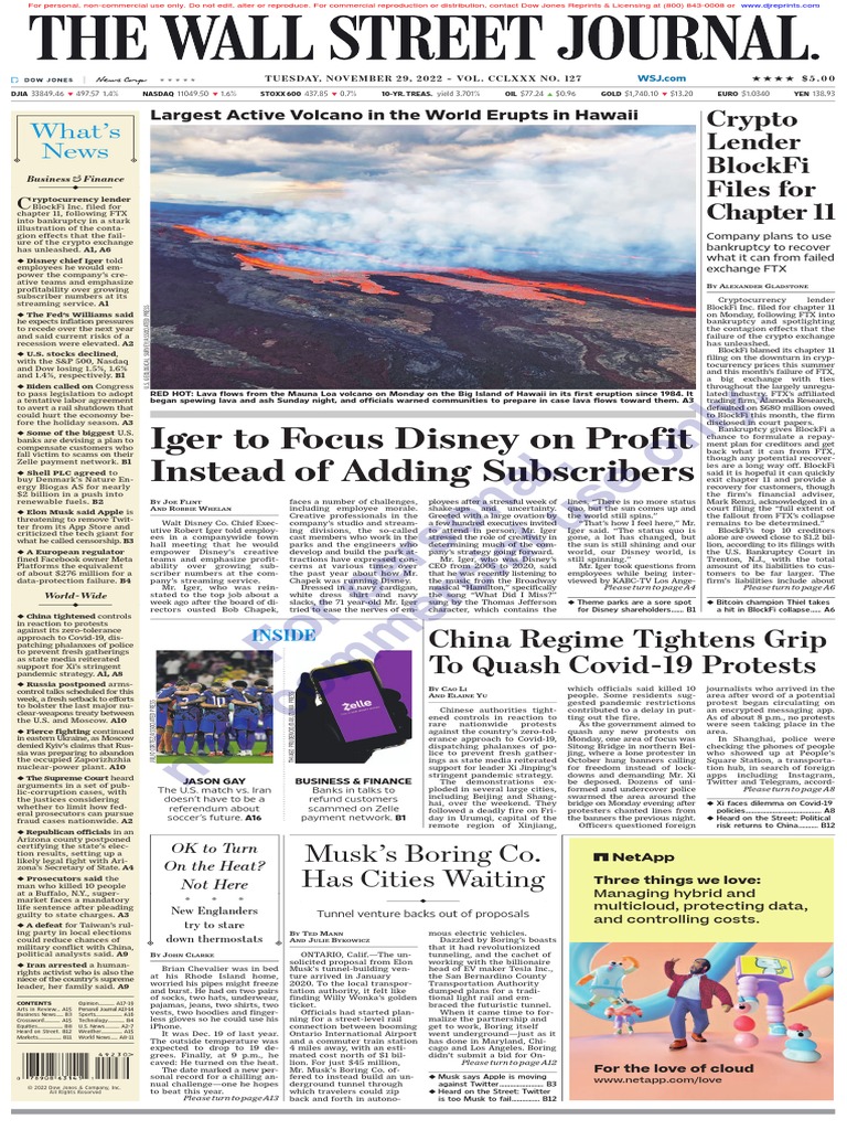 WALL STREET JOURNAL TODAY S PAPER PDF visual data 8