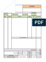 Plantilla Factura