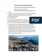 Restos Arqueologicos en Los Barrios de Gordón