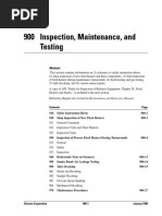 HTR900 Inspection, Maintenance, and Testing