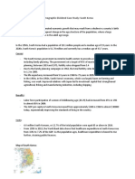 South Korea Demographic Dividend