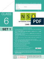 Nso Level2 Class 6 Set 1