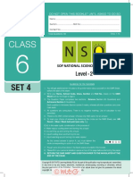 Nso Level2 Class 6 Set 4