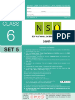 Nso Level2 Class 6 Set 5