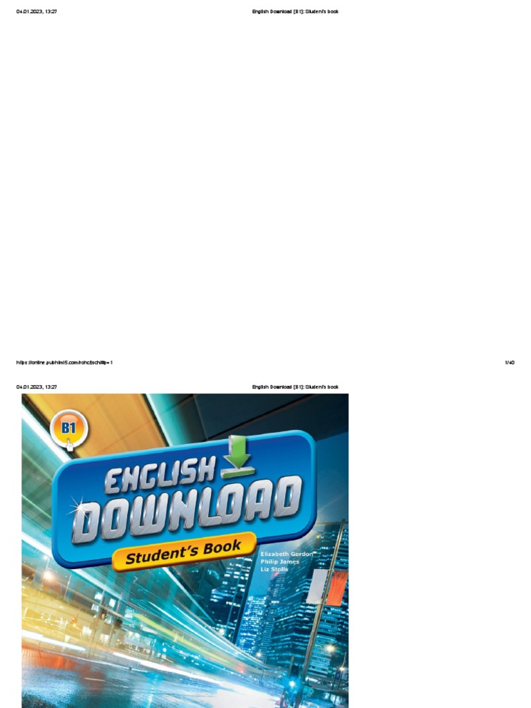 English Download (B1) - Student's Book | PDF
