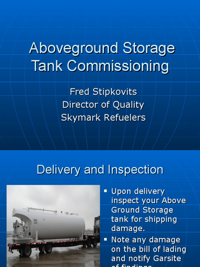 Skymark Refuelers Tank Commissioning Guide | PDF | Pump | Valve