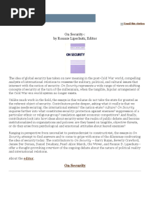 On Security