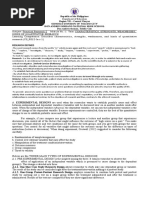 Handout 1-Module 1 - Characteristics, Strengths, Weaknesses and Kinds of Quantitative Research