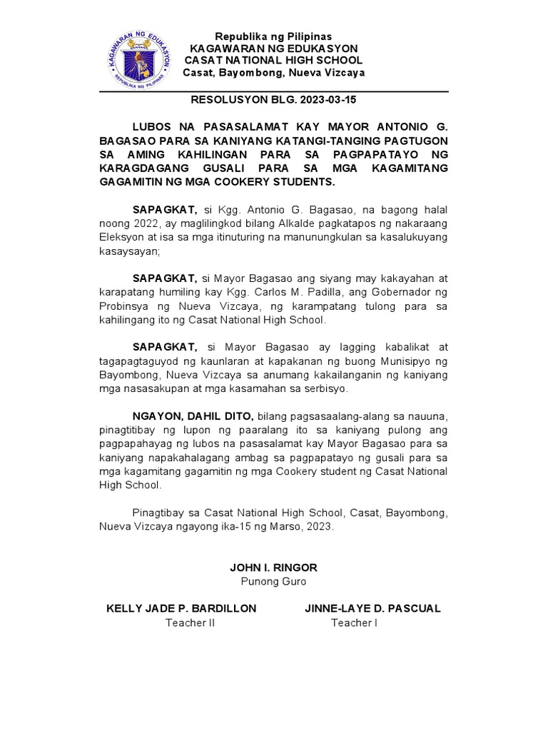 RESOLUTION | PDF