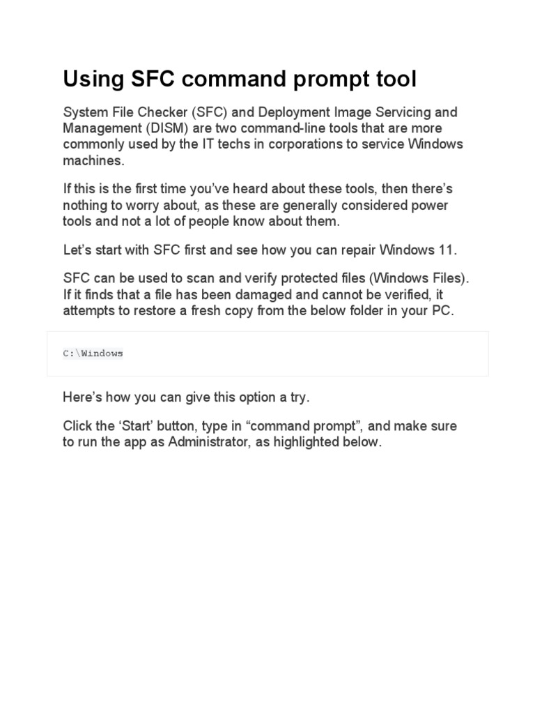 command line windows 11 repair