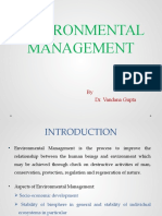 Environmental Management: by Dr. Vandana Gupta