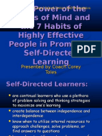 27 27 The Power of The Habits of Mind and The 7 Habits of Highly Effective People in Promoting Self Directed Learning