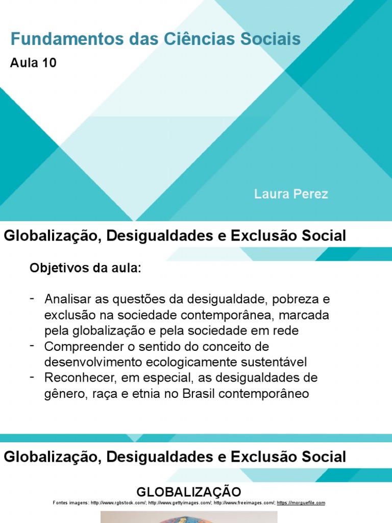 Aula 10 | PDF | Desigualdade social | Discriminação e Relações Raciais