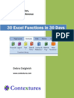 Excel Advanced Functions