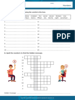 Numbers Interactive Worksheet