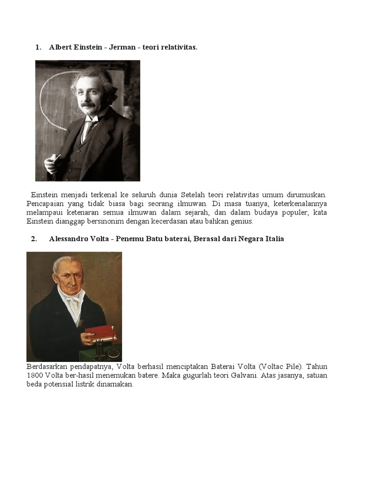 Penemu Terkenal dan Inovasinya | PDF