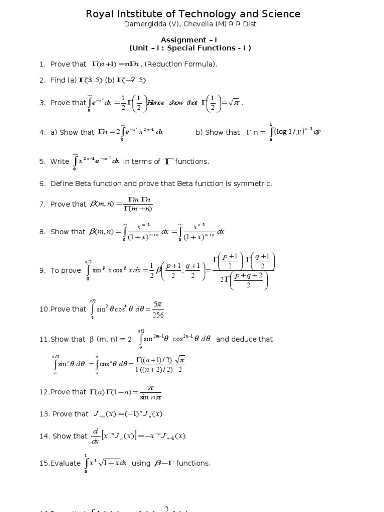 Mathematics - III Assignment | PDF