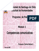 Competencias Comunicativas Material Didctico y Aula Intercambio de Informacin