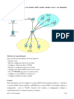 Config DHCP Roteador e Server