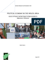 1111E-Political Economy in the Wolesi Jirga 2011 Bf