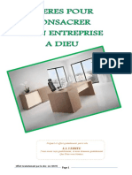 Consacrer Entreprise