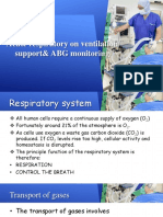 ABG monitoring on ventilated patients