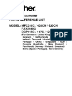 DCP 110 Parts Manual