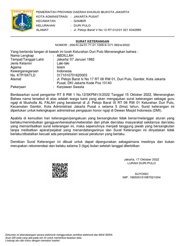Pm1 Lurahcamat - Pelayanan Administrasi Kelurahan Surat Keterangan ...